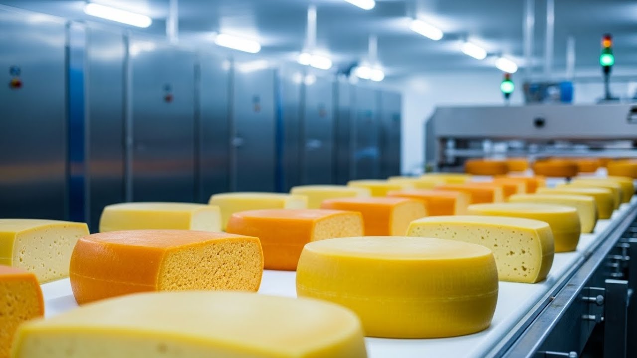 Cheese Inside Factory Inside the Cheese Factory: From Fresh Milk to Perfectly Crafted Cheese ...