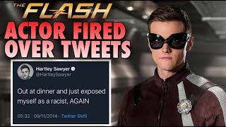 The Flash Fires Hartley Sawyer For Old Tweets