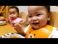 四つ子 お食事編(*￣∇￣)ノ