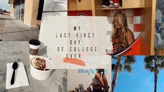 I can't believe that it's my last first day of college... ever?! time
freakin' flies! it literally feels like just yesterday when moved to
america? t...