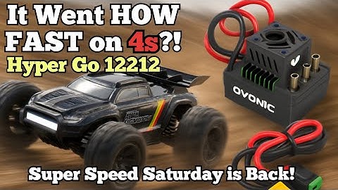 🚨 I Put 4S Power in the MJX Hyper Go 12212… You Won’t Believe the Speed!