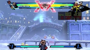 UMvC3 Rocket Midscreen Combos, guardbreaks, and Confirms.
