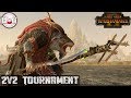 2v2 TOURNAMENT - Total War Warhammer 2 - Online Battle 284