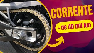 Faça isso e a corrente da moto vai durar mais de 40 mil km.