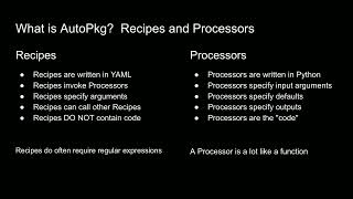 Automate Anything! AutoPkg Processors for Everything – James Stewart
