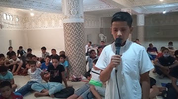 الطالب جاد يتلو سورة الزلزلة (مسجد القدس بريكة)