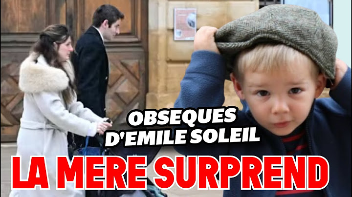 Obsèques du petit Émile : Pourquoi la tenue de la maman a surpris les gens présent