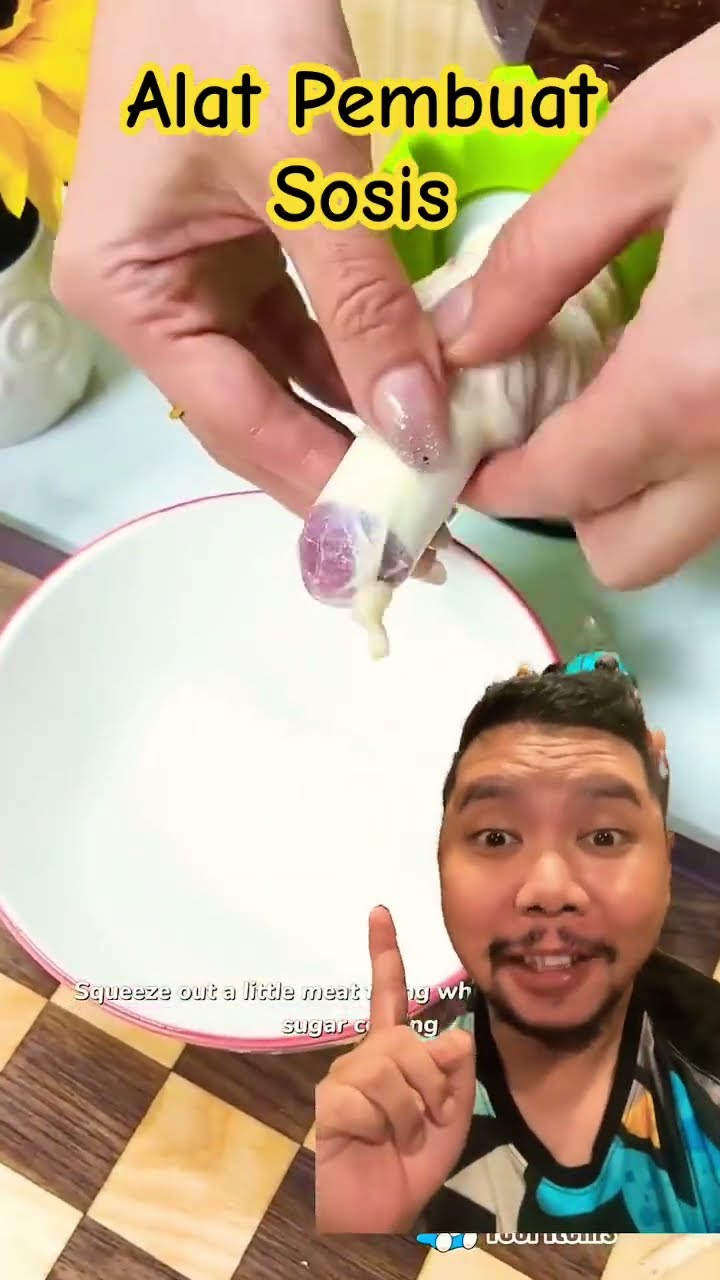 ALAT PEMBUAT SOSIS MAMA!!!?? #food #cooking #handmade #foodie #shortsfeed #comedy