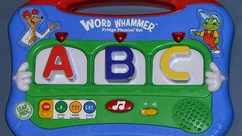 2004 Word Whammer. “ABC” Song (🔊Speaker Modded🔊)
