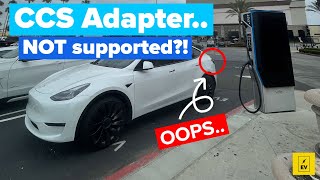 Tesla - How to check if your car has CCS adapter/charging support!