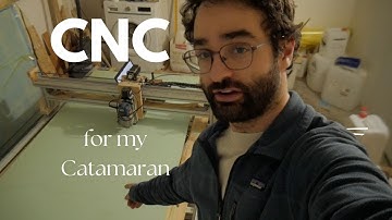 🔩 How I Built My Own CNC Machine to Build a 12.5m Catamaran | DIY Boatbuilding Tech
