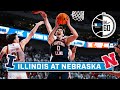 Illinois at Nebraska | Feb. 2, 2026 | B1G Basketball in 60