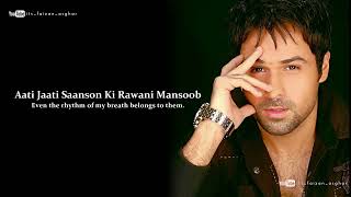 Kaho Na Kaho | Lyrics + English Translation | Murder | Amir Jamal