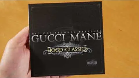 Gucci Mane - Hood Classics CD Unboxing