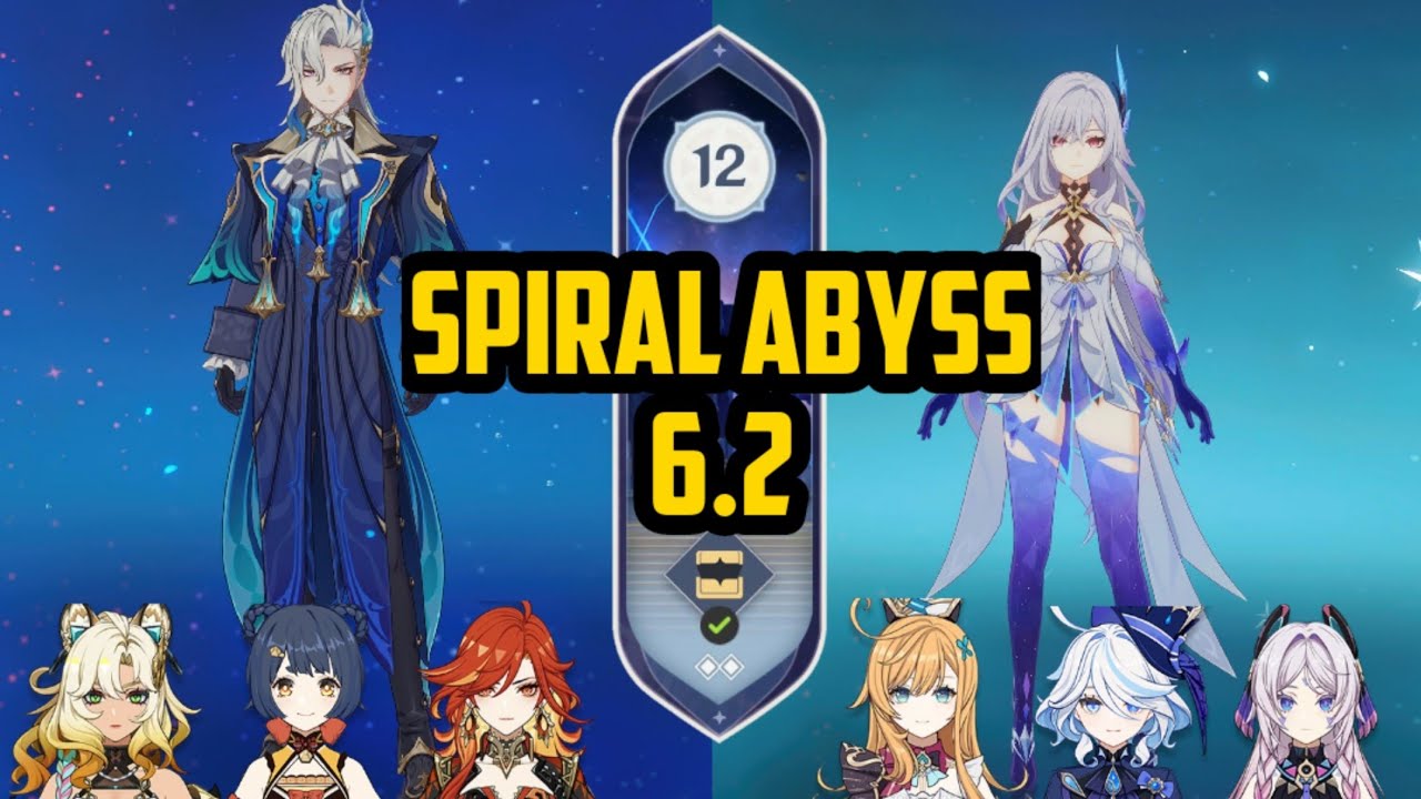 Spiral Abyss 6.2 | Genshin Impact | Neuvillette C1/ Skirk C0