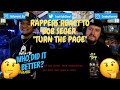 Rappers React To Bob Seger &quot;Turn The Page&quot;!!!