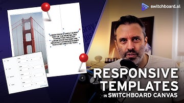 Switchboard Canvas • Responsive Templates and Element Pinning