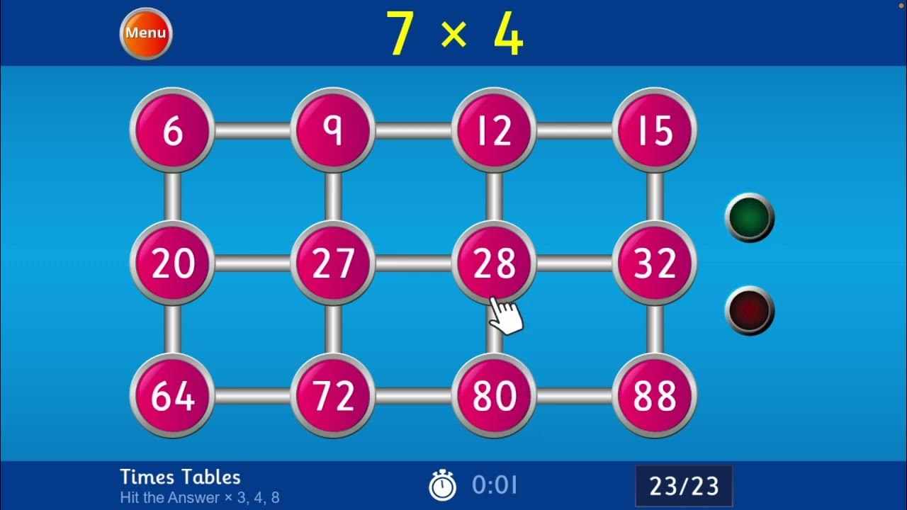Master Maths in a Tap Hit the Button Maths App Trailer! YouTube