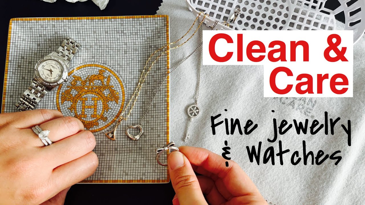 How To Clean Fine Jewelry & Watches Tiffany Sterling Silver, Diamonds