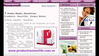 Producto Omnilife Power Maket, poderoso regenerador celular