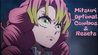 Mitsuri Kanroji Optimal Combos & Resets | Demon Slayer Hinokami Chronicles 2