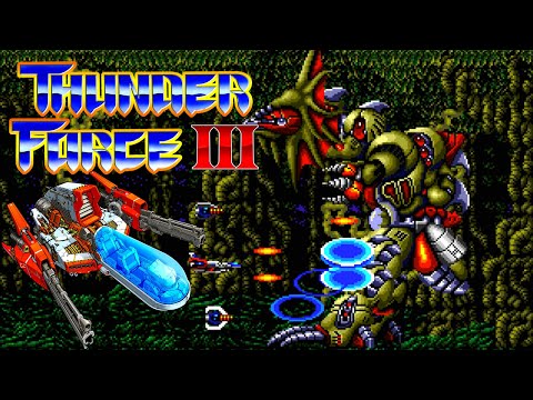 Thunder Force III (Genesis/Mega Drive) Playthrough/Longplay (No Damage)