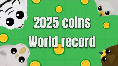 I got the WORLD RECORD of COINS in MOPE.IO (MAYBE)