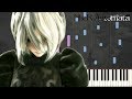 ｢Vague Hope - Spring Rain｣ - NieR: Automata OST Piano Arrangement [Synthesia]