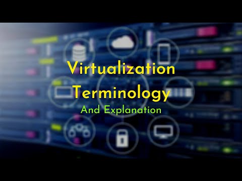 Virtualization Terminology and Its Explanation [HINDI] || Tutorial Network