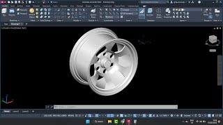 how to make car wheels in autocad