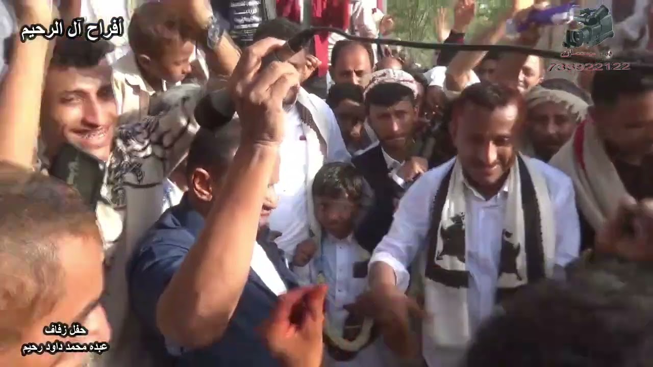 حفل زفاف العريس  عبده داود رحيم المنشد ابراهيم حبيب ومشاركه الشاعر احمد سليمان _ الجلادا 1