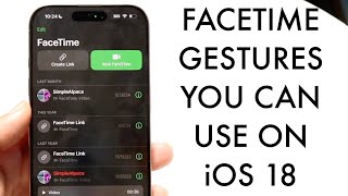 FaceTime Reaction Gestures You Can Use On iOS 18!