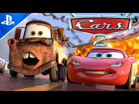 Disney Carros 2 Relâmpago Mcqueen Ps3 Jogos Infantis Criança