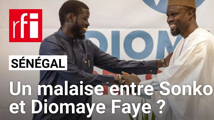 Sénégal : y a-t-il un malaise entre Ousmane Sonko et Bassirou Diomaye Faye ? • RFI