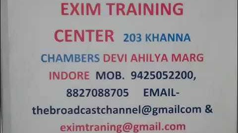 Export Import Training Part 24 RCMC & Certificates