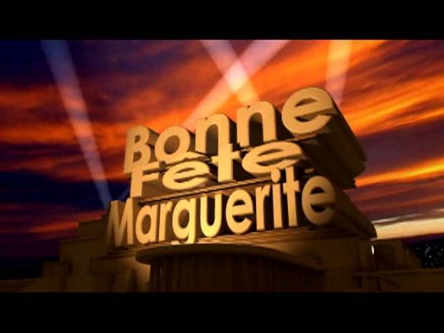 Bonne Fete Marguerite Youtube Bonne Fete Marguerite Youtube