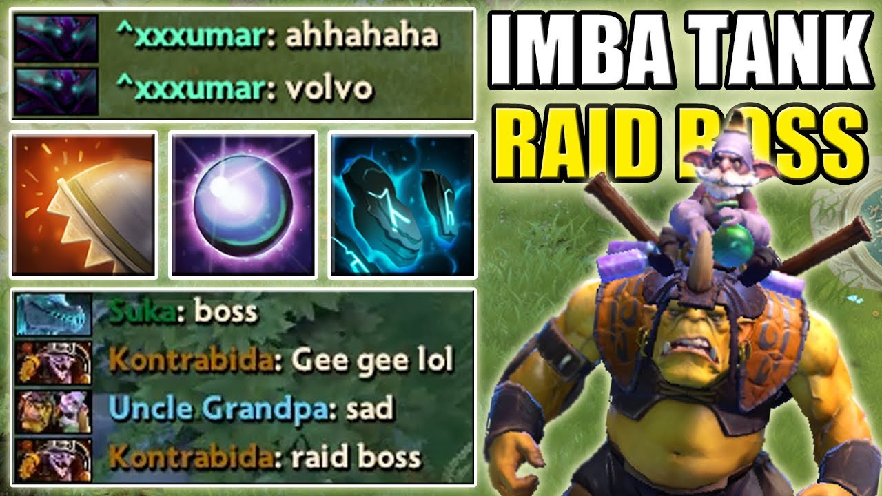 Имба Рейд Босс Алхимик на Пассивках Тимбера, Спектры, Визажа | Дота 2 Абилити Драфт