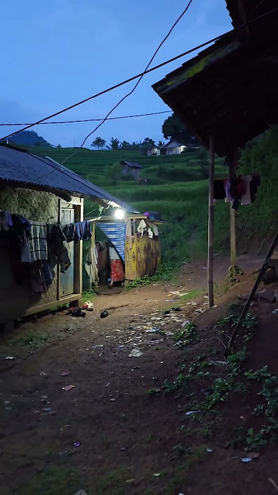 Suasana magrib di kampung #magrib #kampung #storywa #shorts