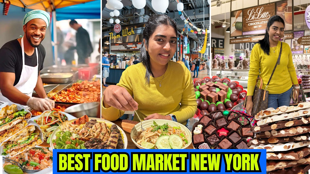 ✨ Emotional Goodbye to New York | Chelsea Market Food Tour | Newark to Seattle | USA Tamil VLOG ✈️