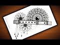 Flute mandala art  flute mandala art for beginners step by step vennilaylcreations flute