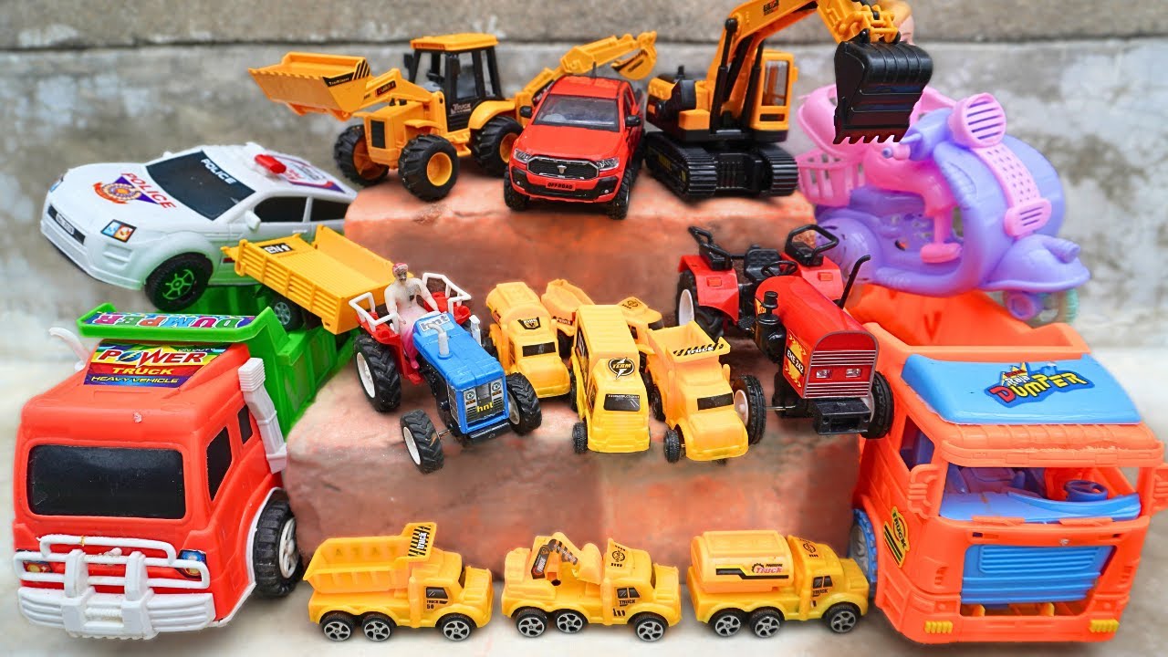 बच्चों के खिलौने | Toys collection | Learn animals name and sound for