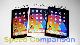 เทียบความเร็ว iPad Air 2 vs iPad 2017 vs iPad 2018