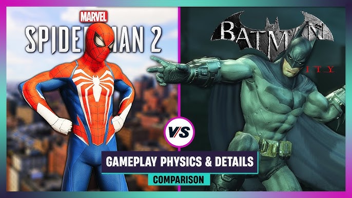 How would you rank the Batman and Spiderman games?? #rocksteady #insom