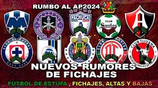 ✅ NUEVOS FICHAJES Y RUMORES LIGA MX AP2024 | GALLARDO AL TOLUCA! OLIVER A RAYADOS! CORTIZO A CHIVAS?