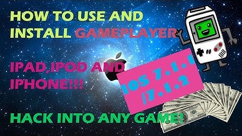 HOW TO GET AND HOW TO USE GAMEPLAYER IOS 7.1.1/7.1.2 !! GAMEPLAYER VERSION 1.5.4 !! JAILBREAK !!