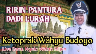 ARTIS RIRIN RIRIN KECIL PANTURA DADI LURAH DI DESA NGELOWETAN MIJEN Demak | SAMBUTAN