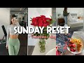 Sunday Reset, Deep Cleaning, Workout + Valentines day🌹 | VLOG