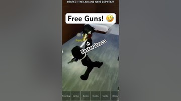 Street Life Remastered | Free Gun Method 🤣 #roblox #fivem #shorts