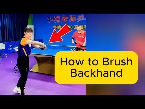 Backhand drive