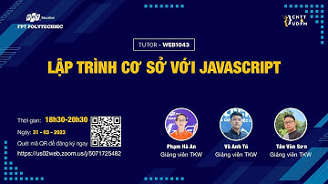 Tutor - WEB1043 - Lập trình cơ sở Javascript - Buổi 2 | Fpoly